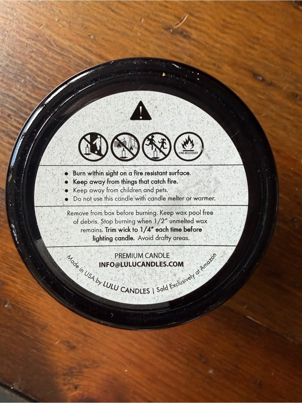 Lulu Candle No.14 Jasmine, Oud & Sandalwood - Picture 6 of 6